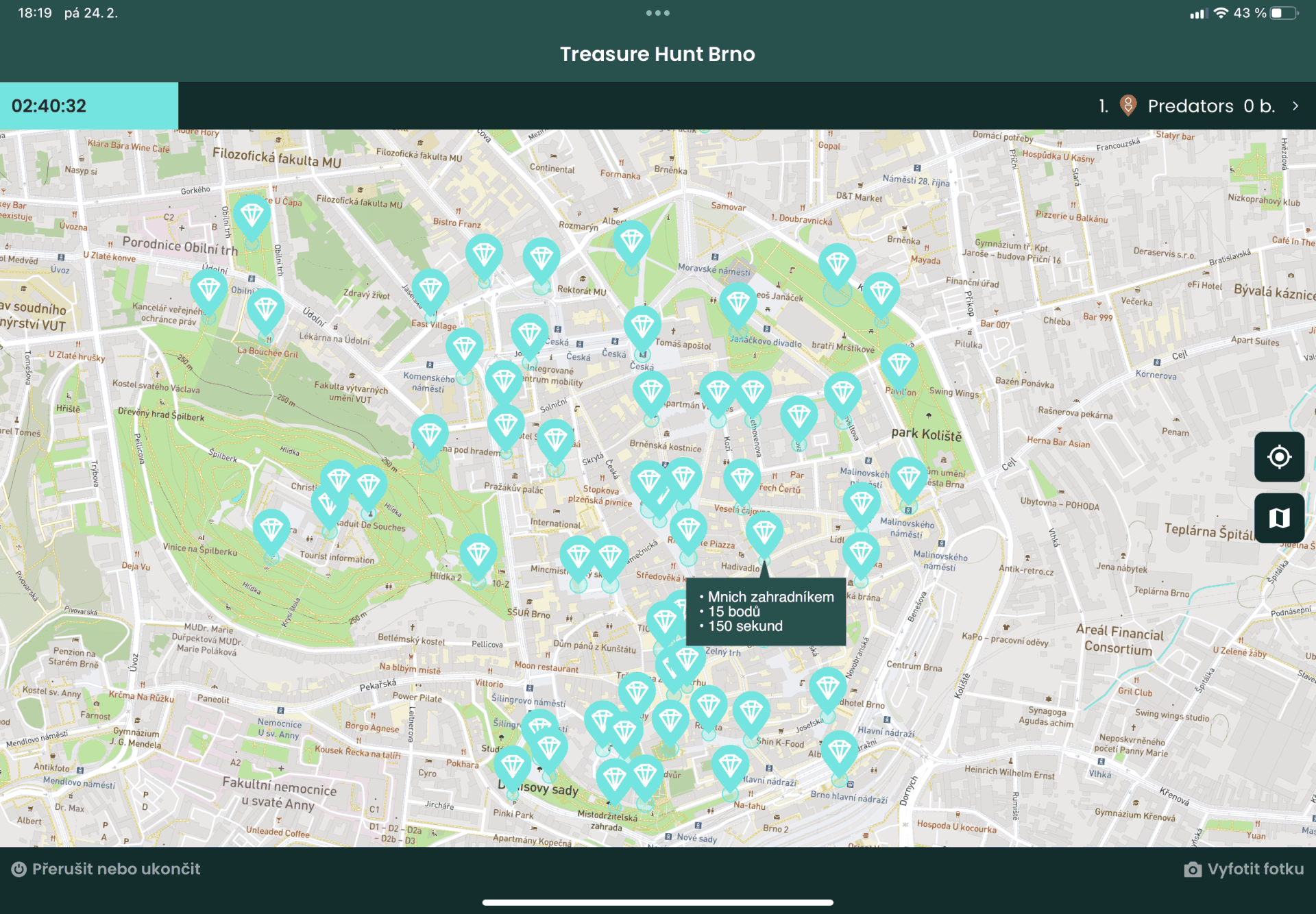 Treasure Hunt Brno — fotka