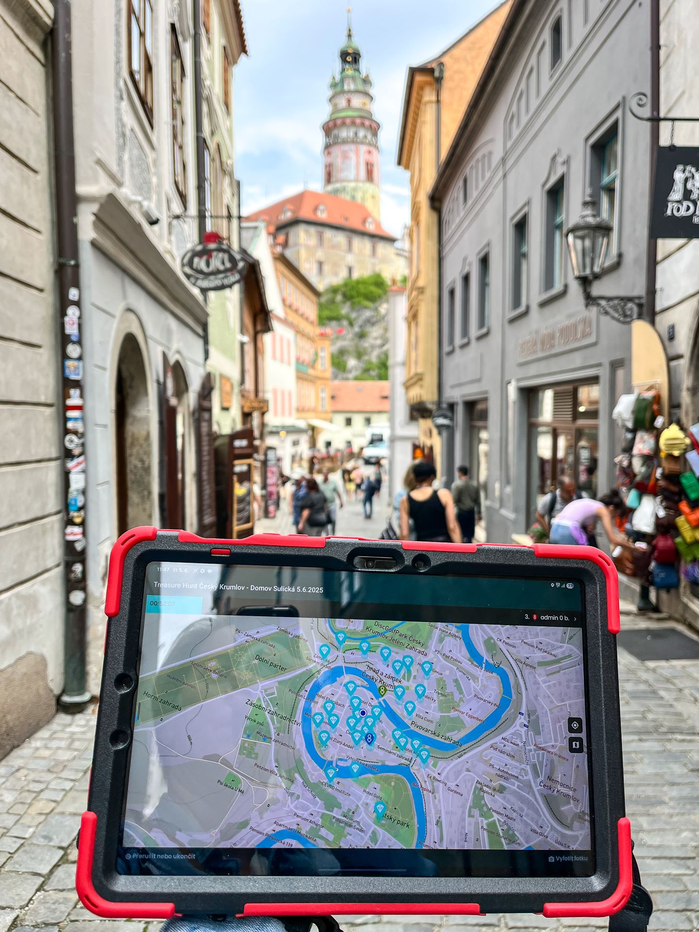 Treasure Hunt Český Krumlov — fotka