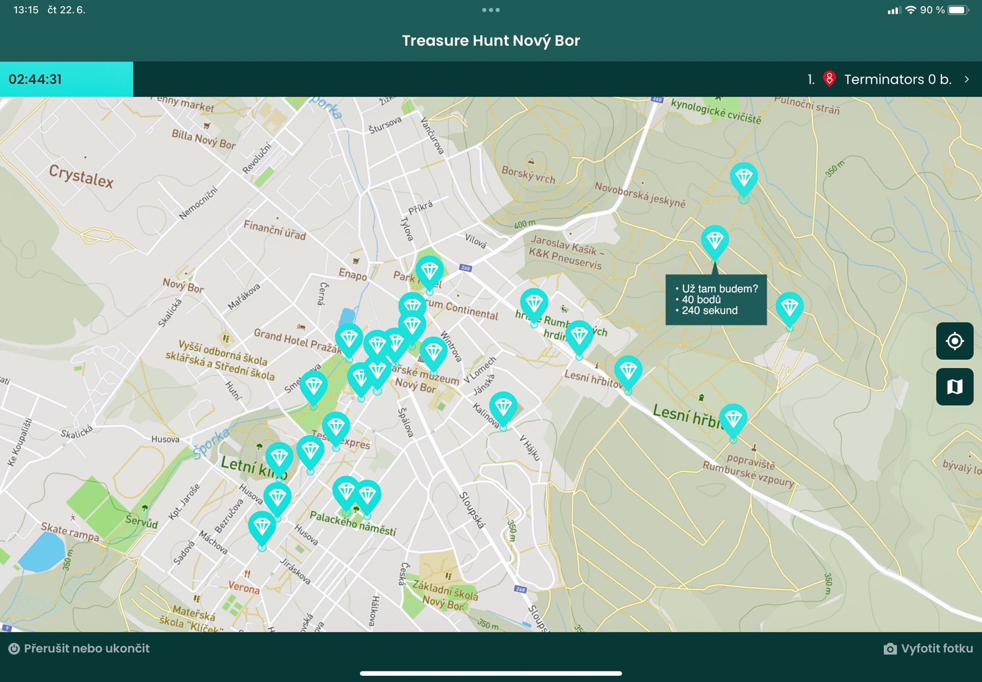 Treasure Hunt Nový Bor — fotka