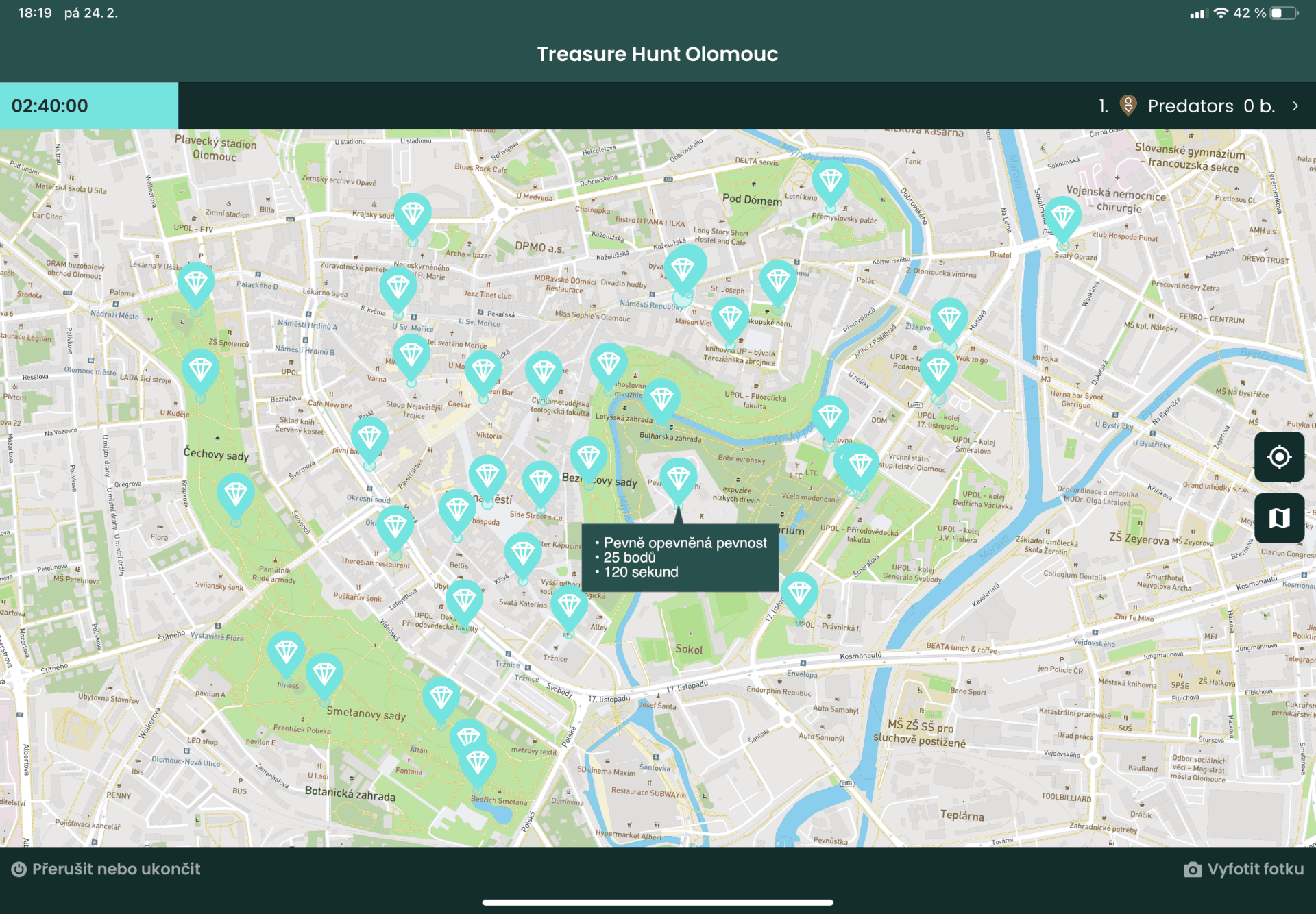 Treasure Hunt Olomouc — fotka