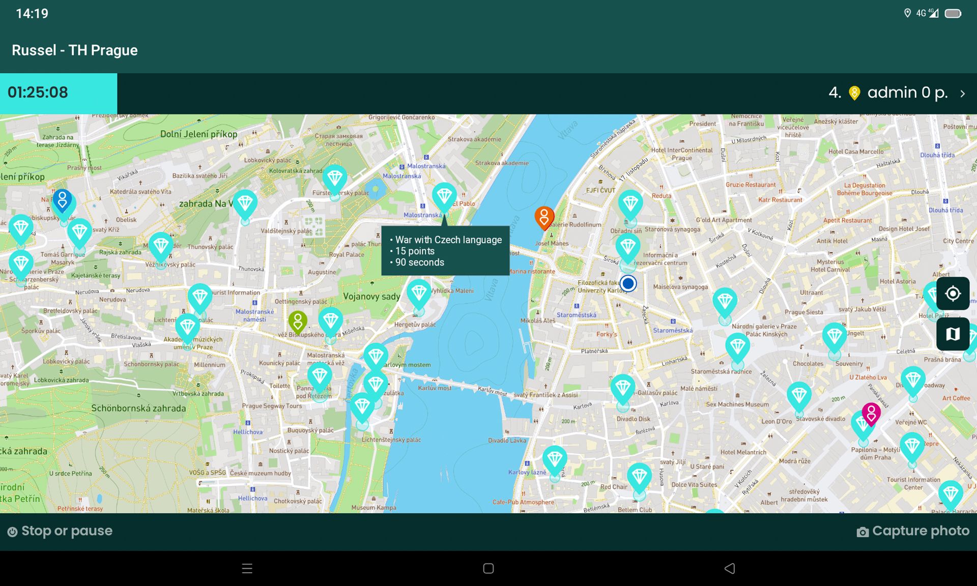 Treasure Hunt Praha — fotka
