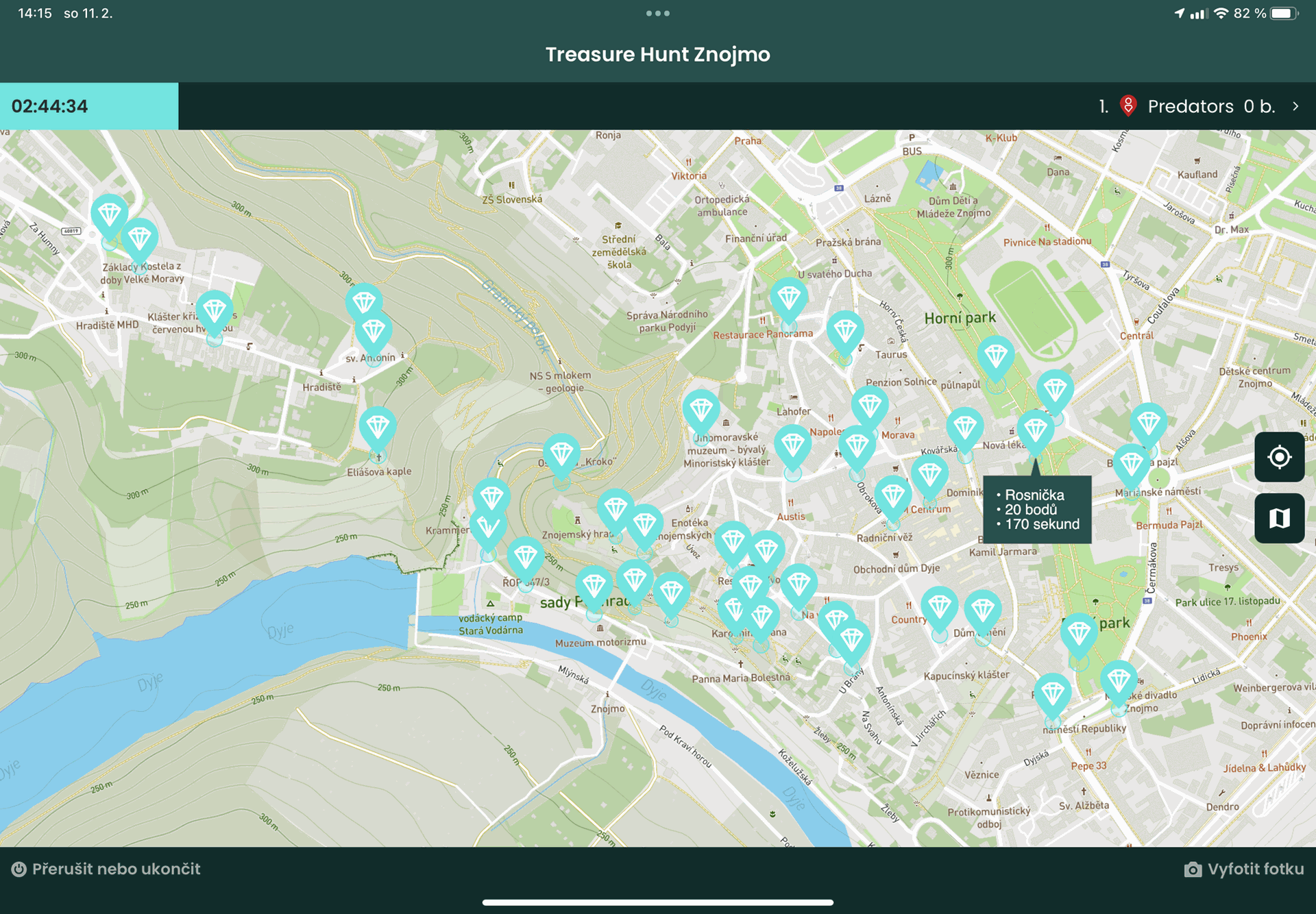 Treasure Hunt Znojmo — fotka